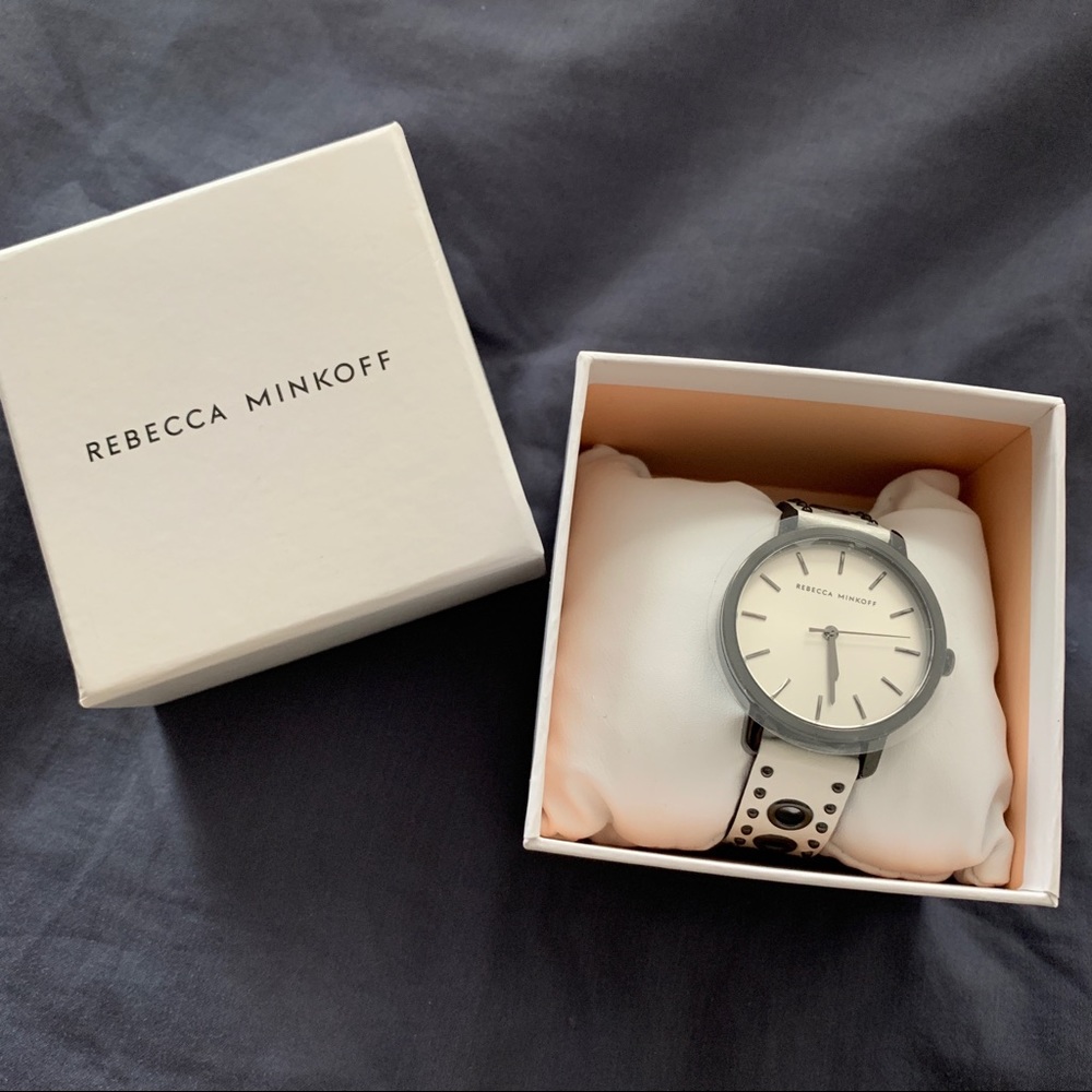 NWT Rebecca Minkoff BFFL Grommet Strap Watch
